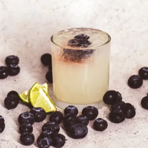 Swizzles Cocktail Recipe: Updated 1930 Savoy Cocktail with Gin, Lime & Blueberries